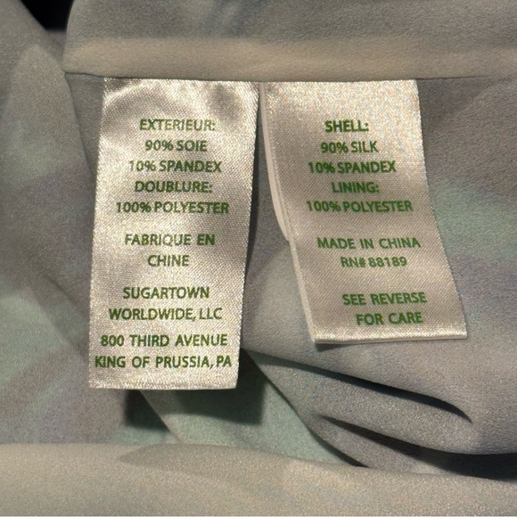 Lilly Pulitzer Small Ocean Waves Avila Silk Dress Cold Shoulder Resort Preppy - Picture 4 of 7